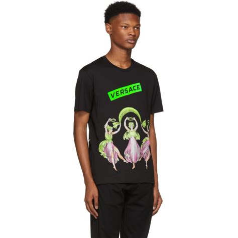 versace print statue t|Versace t shirt sale.